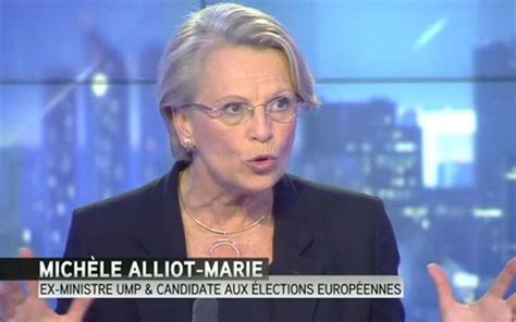 Michèle Alliot Marie Je vais perdre de largent au parlement européen