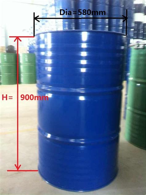 200 Liter Carbon Steel Food Grade Fixed Top Drum China Steel Drum And