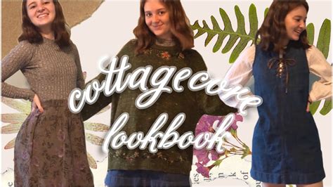 🍄🌿 A Cottagecore Lookbook 🌿🌼 Fifteen Outfits With Fifteen Thrifted