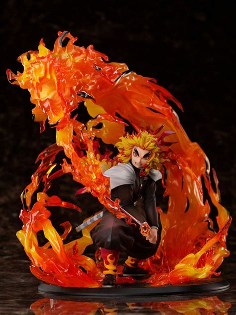 Nerdchandise Demon Slayer Kimetsu No Yaiba Statue Flame Tiger Kyojuro