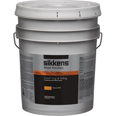 Sikkens Sik42078 5 Gallon Cetol Log And Siding Natural 078
