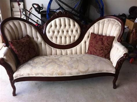 Shipping and local meetup options available. Carlton McClendon Victorian couch and chair reproduction ...