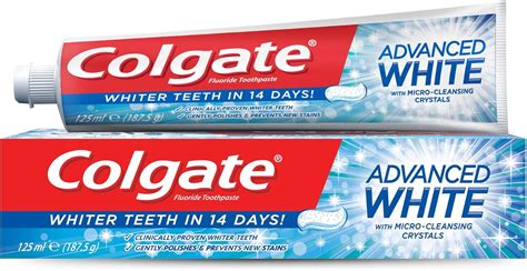 Colgate Advanced Whitening Toothpaste 125 Ml Buy Online At Best Price