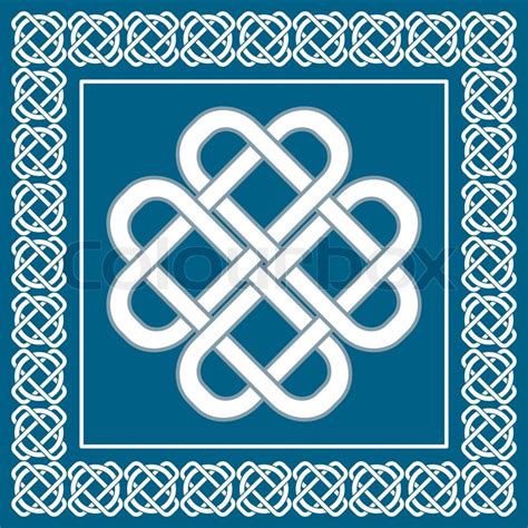Celtic Love Knotsymbol Of Good Fortunevector