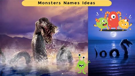 Cool And Scary Monster Names Famous Monster Name Ideas List 2023