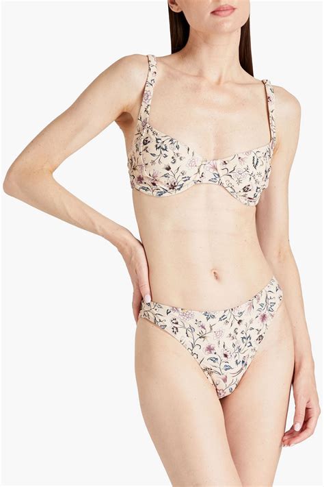 Tigerlily Livana Printed Underwired Bikini Top Sale Up To Off