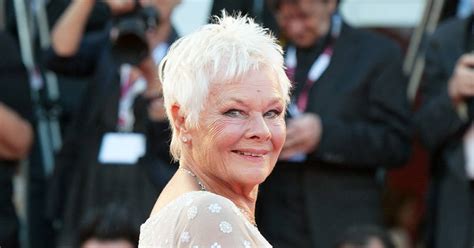 Dame Judi Dench Gets A Tattoo For Her 81st Birthday Pics