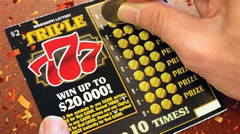 Mississippi Lottery Selling Scratch Off Tickets Monday Find A Store