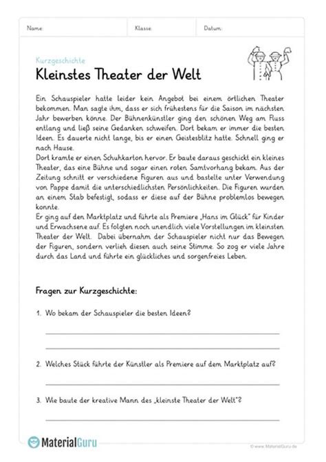 Kurzgeschichten 4 klasse leseverständnis / kurzgeschichten 4. Kurzgeschichten | Kurzgeschichten, Kurzgeschichten schule, Text auf deutsch