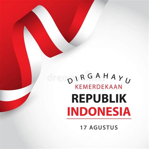 Umbul umbul blambangan ratna antika. Umbul Umbul Merah Putih Vector