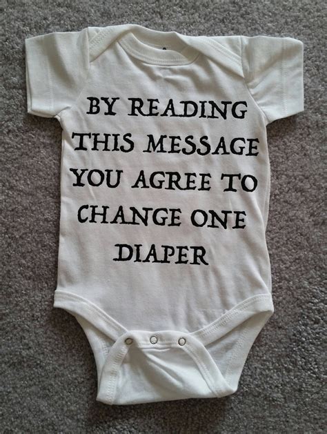 See more ideas about baby boy shower, baby shower themes, new baby products. By Reading This Message You Agree To Change A Diaper Baby ...