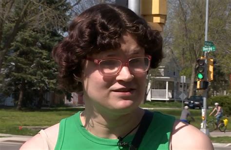Terfs Are Spreading Anti Trans Messages In Madison This Woman Is