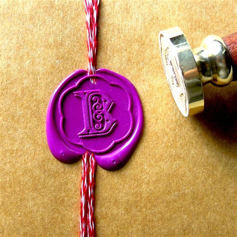 Why not decorate your letter with a wax seal? Personalized Wax Seal Stamp Letter Stamps Initials Vintage ...