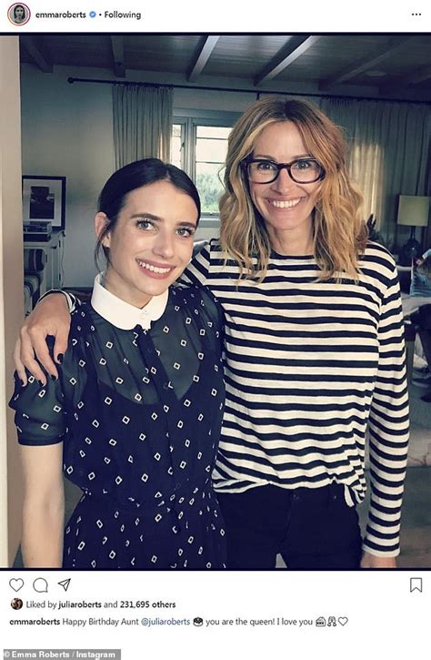 julia roberts sends birthday wishes to famous niece emma roberts as she turns 29 readsector