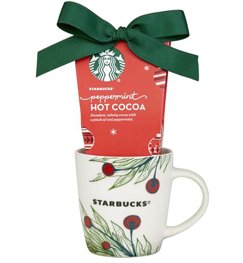 Starbucks Cup O Cheer Holiday Hot Chocolate Cocoa T Set Includes