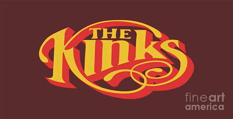 The Kinks Retro Logo Drawing By Lola Taylor