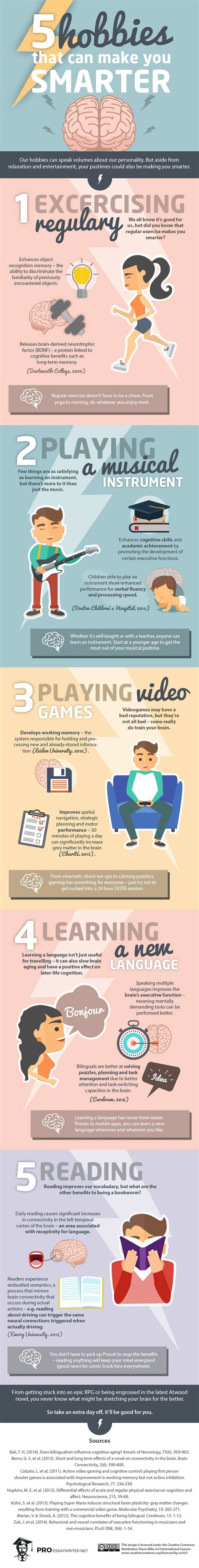 Hobbies That Can Make You Smarter Infographic Hata Yoga What Is Pseudo Science Improve