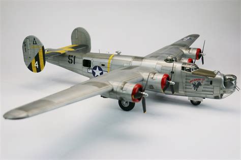 Built Consolidated B 24j Liberator Bomber Scale Model Aircraft Etsy