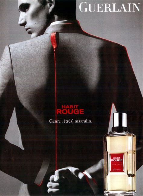 Advert Of The Perfume Habit Rouge Fragrance Advertising
