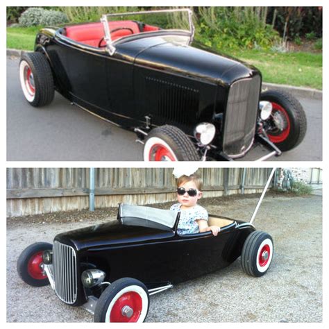 Big Vs Small The Top Pic Was My Inspiration For The Hot Rod Stroller