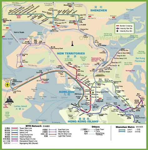 Transport Map Of Hong Kong