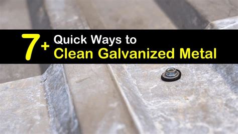 How to clean a metal roof. 7+ Quick Ways to Clean Galvanized Metal