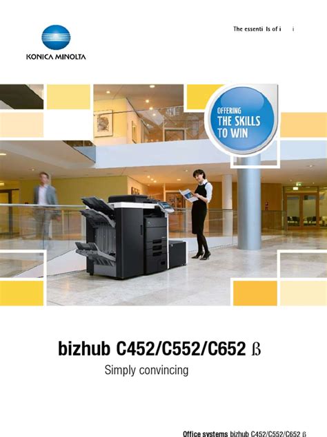 We did not find results for: Konica Minolta bizhub C452/C552/C652 Brochure | Image ...