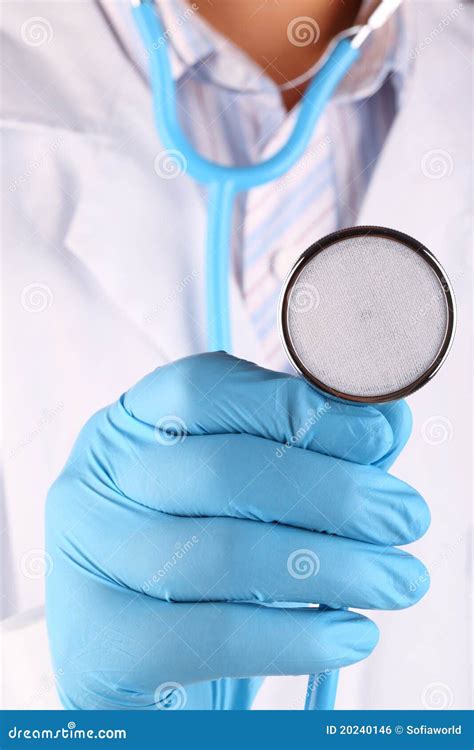 Doctor With Stethoscope Stock Photo Image Of Disease 20240146