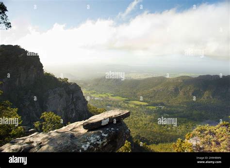 The View Across Grampians National Park On The Way To The Pinnacle