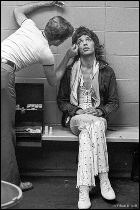 Mick Jagger In Make Up Us Tour 1972 San Francisco Art Exchange