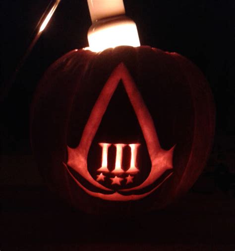 Assassin S Creed Pumpkin Lit By Vp Land Of La On Deviantart