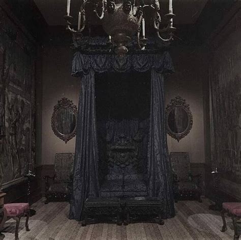 Gothic Room Gothic House Victorian Gothic Dark Gothic Gothic Bed