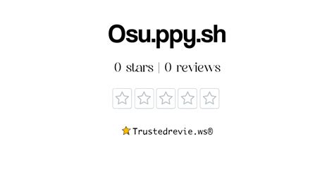 Osuppysh Review Legit Or Scam 2024 New Reviews