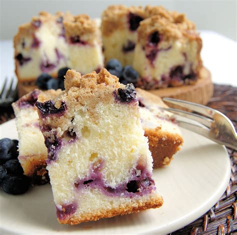Blueberry Crumb Cake Baking Sense