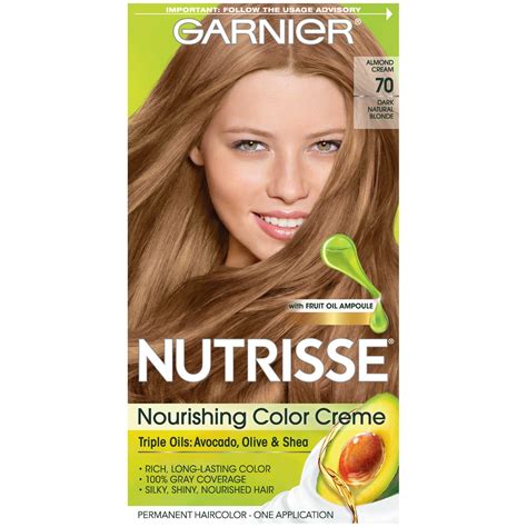 Amazon Com Garnier Nutrisse Nourishing Hair Color Creme Dark Golden Blonde Honey Dip