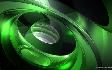 47 Cool Green Abstract Wallpapers