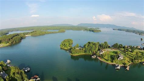 Aerial Photograph Of Smith Mountain Lake Photograph By Adam Holland