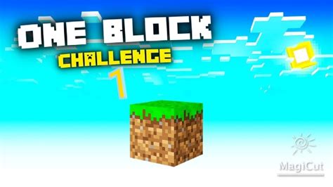 Minecraft Tek Blokta Skyblock 1 Youtube