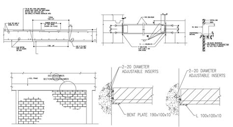 Structure Beam Design Drawing Dwg Drawing Free Download Cadbull