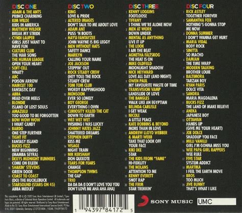 Various The Hits Album The 80 S Pop Album Cd At Juno Records
