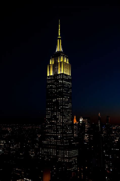 The Lights Tonight At The Empire State Building Empire State Building