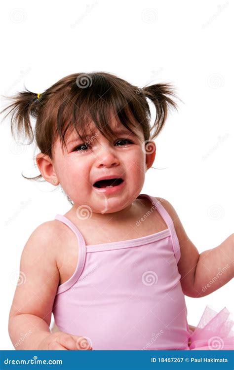Cranky Sad Crying Baby Toddler Face Stock Image Image Of Emotion
