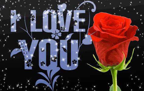 Share the best gifs now >>>. I Love You With This Red Rose. Free I Love You eCards ...