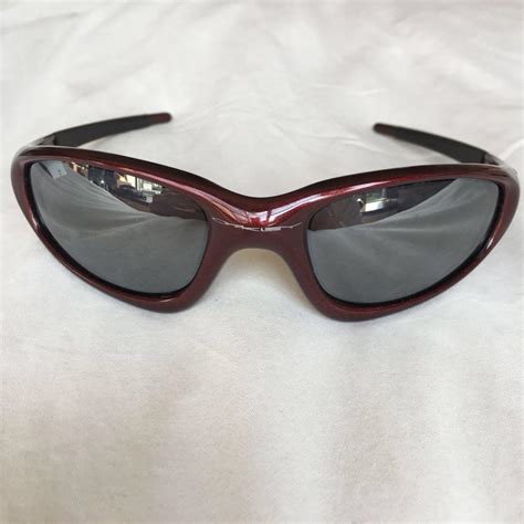 Vintage Oakley Fmj Minute 556 Sunglasses Black Iridium Mens Fashion