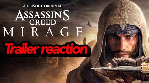 Assassins Creed Mirage Trailer Reaction Youtube