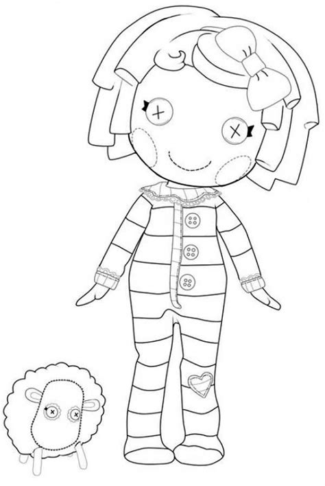 Adult coloring pages fileprintable coloring pages for adults free… continue reading →. Pillow Featherbed From Lalaloopsy Coloring Page : Color ...