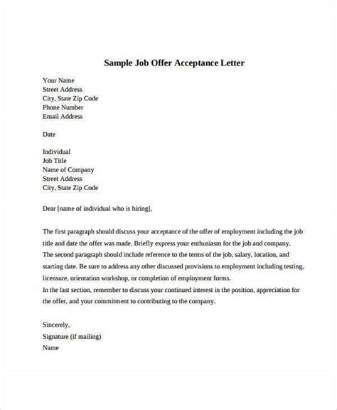 Conditional Offer Of Employment Letter Template For Your Needs Letter