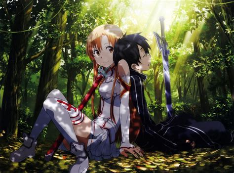 Looking for the best wallpapers? Kirito and Asuna Anime Fondo de pantalla ID:3071