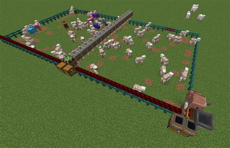 Create Mod Free Range Automatic Wool Farm Minecraft Map