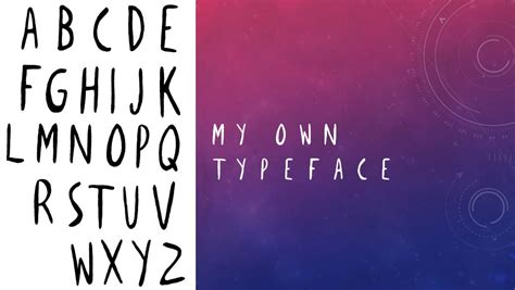 Creating My Own Typeface Shortcliffe